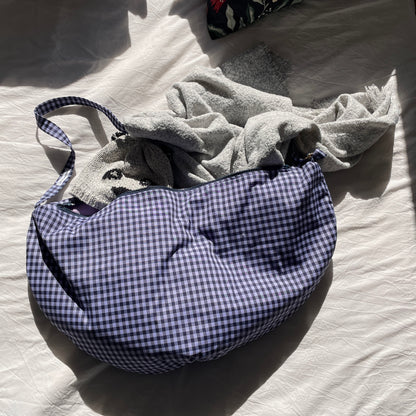 Bolso Saco vichy violeta