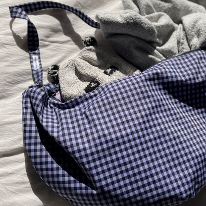 Bolso Saco vichy violeta